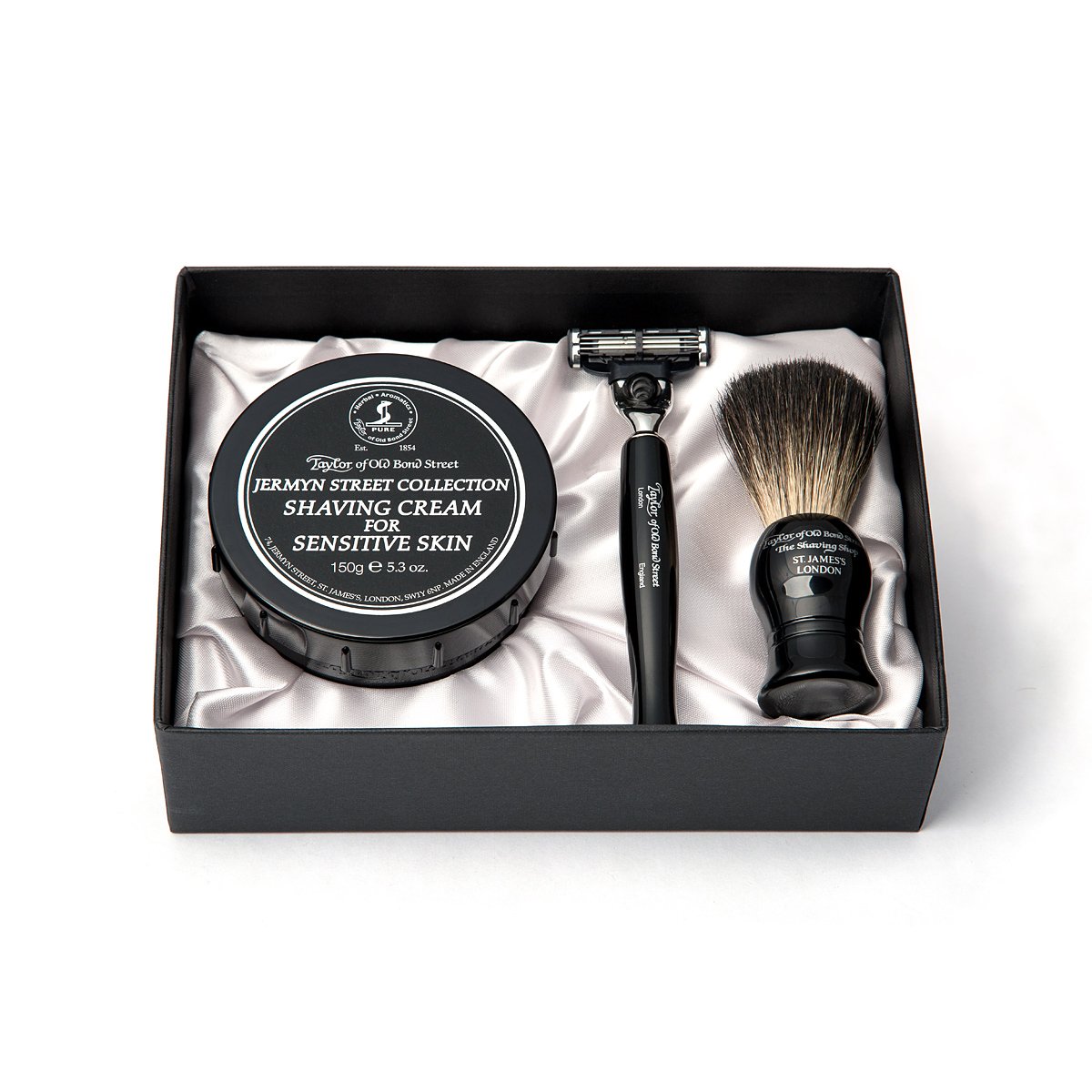 Jermyn Street pure badger luxury starter set