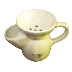 Cană ceramică în stil Victorian pentru barbierit