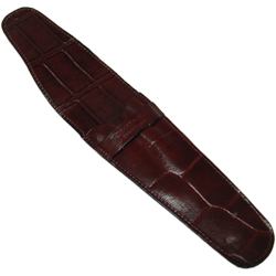 Toc din piele maro