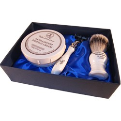 Sandalwood super badger luxury starter set