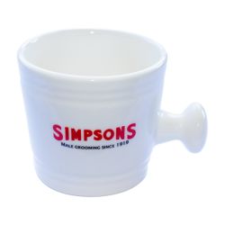 Simpson cană ceramică pentru barbierit