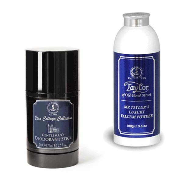 Deodorant şi pudră de talc